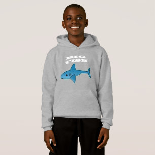 Pescado Grande - Hoodie Pullover para niños