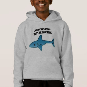 Pescado Grande - Hoodie Pullover para niños