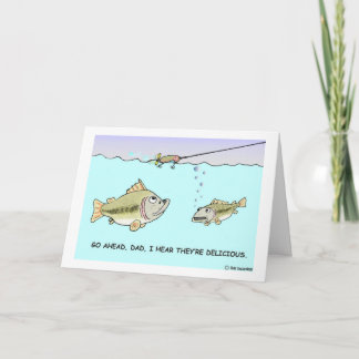 PESCADO GRANDE - PEQUEÑA tarjeta de PESCADO