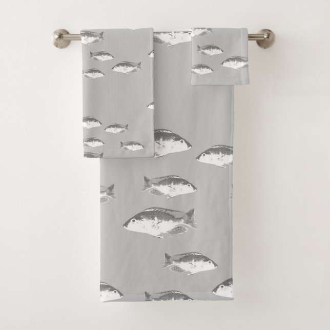 Pescado gris monocromo (In situ)