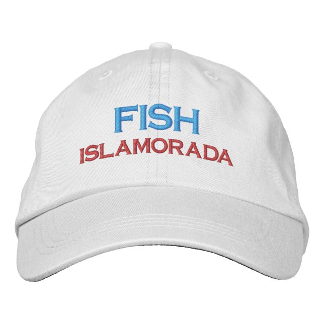 PESCADO ISLAMORADA FLORIDA KEYS GORRA PESQUERO (Anverso)