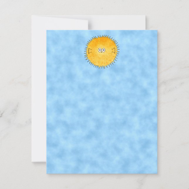 Pescado Porcupine. (Anverso)