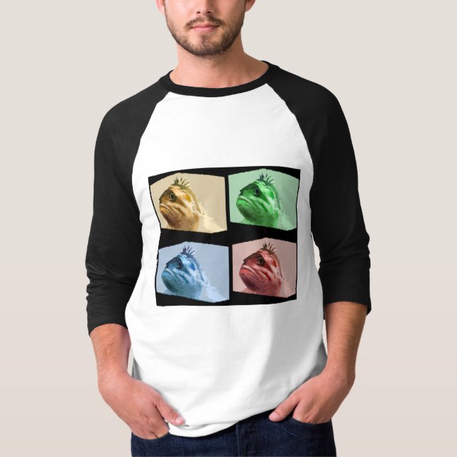 Pescado sospechoso es camiseta dudosa (Anverso)
