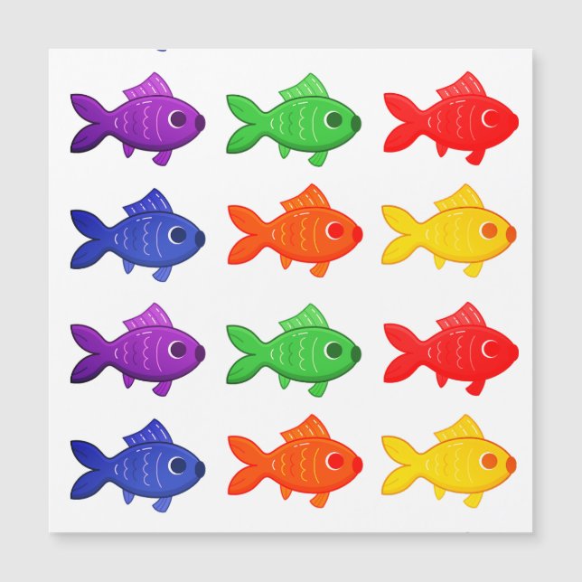 Pescado, subacuático, animal (Anverso)