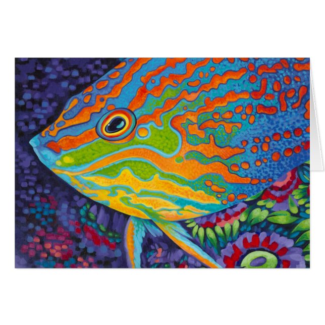 Pescado tropical brillante I (Anverso (Horizontal))