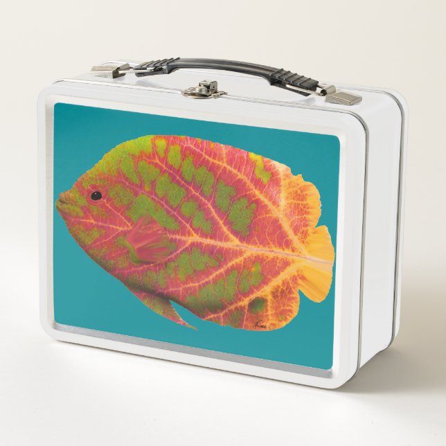 Pescado tropical de hoja de ave 1 (Anverso)