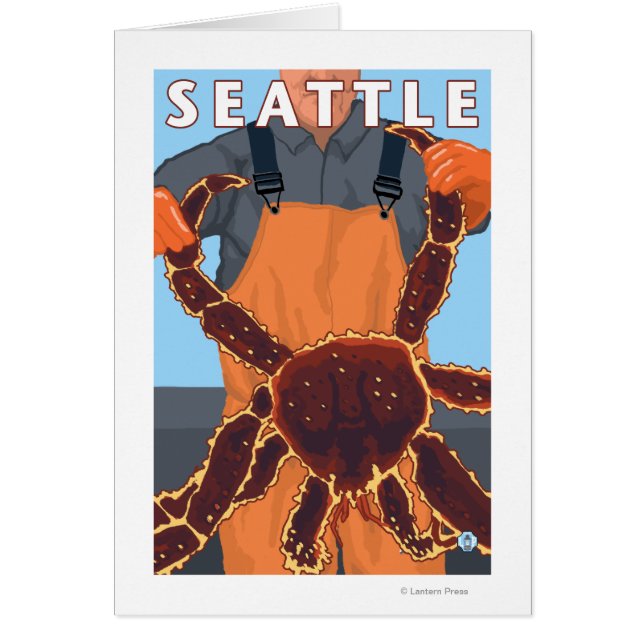 Pescador de cangrejo rey - Seattle, Washington (Frente)