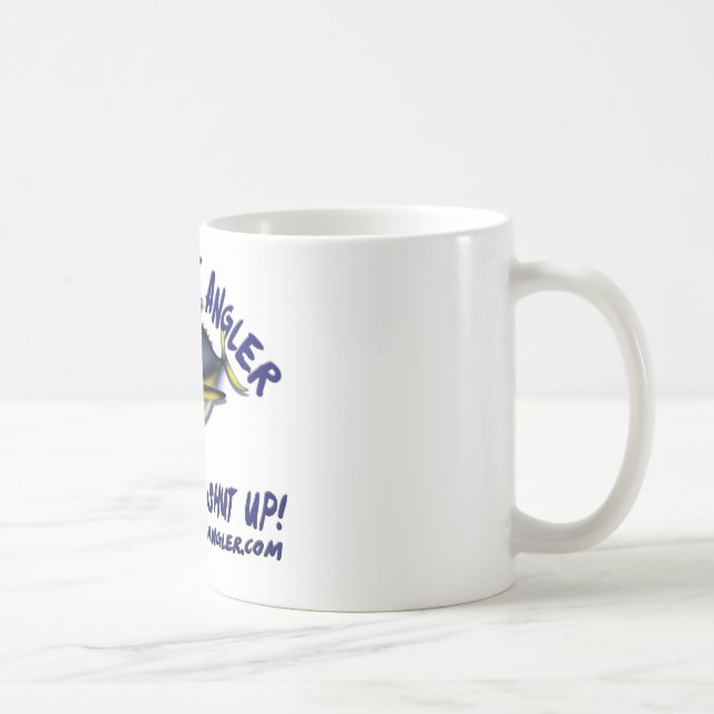 Pescador de la costa oeste - taza de café (Derecha)