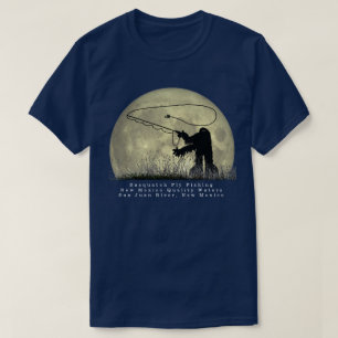 Pescador de mosca Sasquatch Nueva camiseta de Méxi
