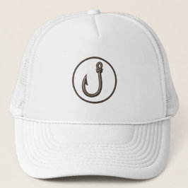 Pescador de sombreros de camiones para hombres
