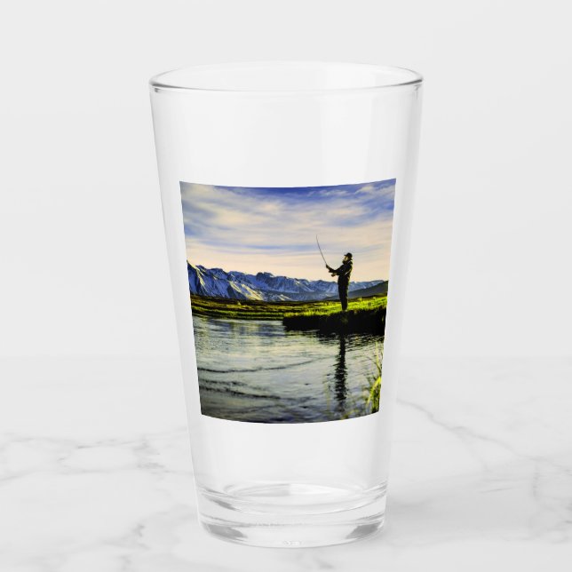 Pescador del Lago de Montaña (Anverso)