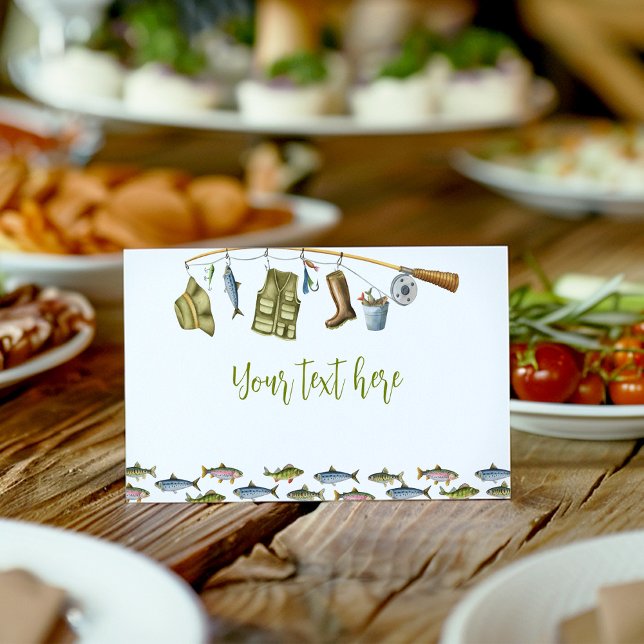 Pescador Niño Cumpleaños Tarjeta de alimentación B (Subido por el creador)