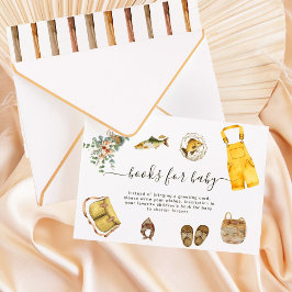 Pescador Rústico: Tarjeta para bebé