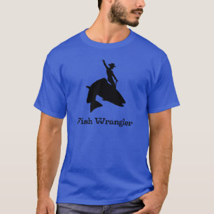 Pescador Wrangler o camiseta angler