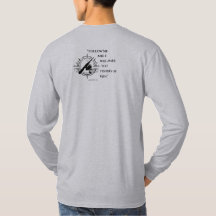 Pescadores de la camiseta masculina de larga durac