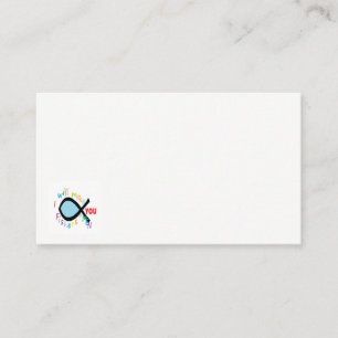 Pescadores de la tarjeta de visita de los hombres