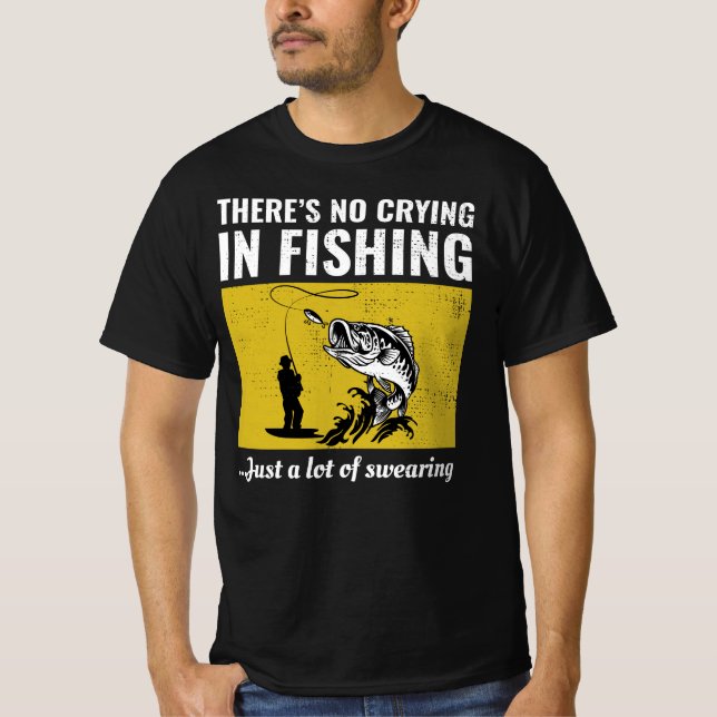 Pescadores de pescado Pescador Camiseta de Chiste  (Anverso)