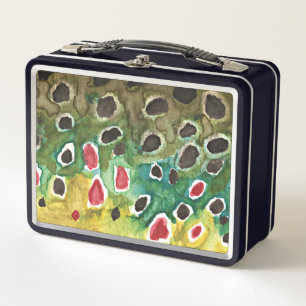 Pescadores de trucha marrón