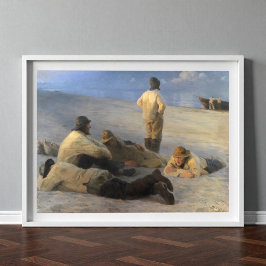 Pescadores en Skagen Beach, P.S. Krøyer, Arte