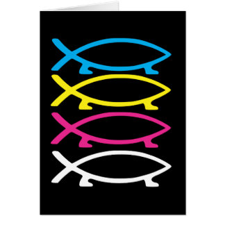 pescados de darwin del cmyk