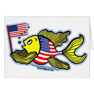 Pescados de la bandera americana