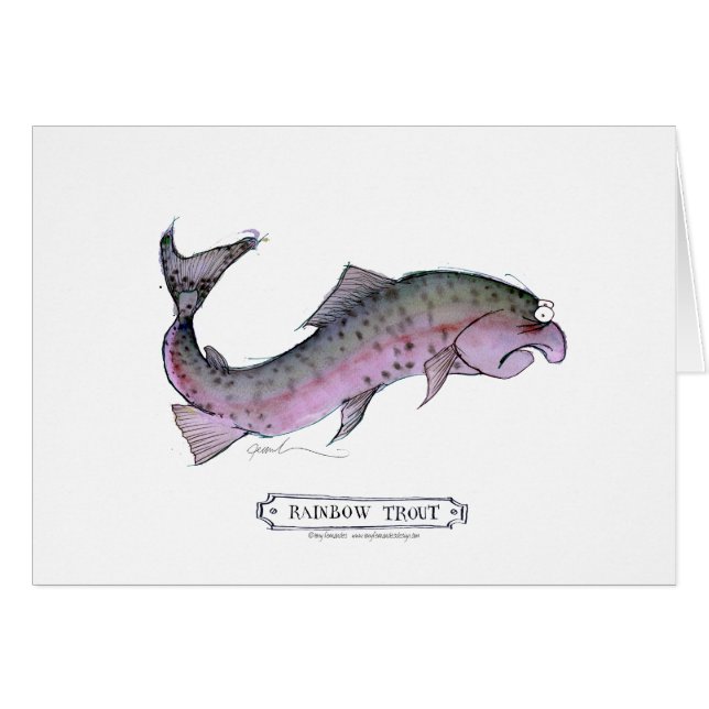 Pescados de la trucha arco iris, fernandes tony (Anverso (Horizontal))