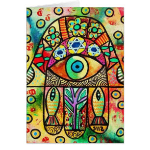 Pescados de mar muertos Hamsa
