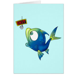 Pescados divertidos de la pesca