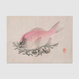 PESCADOS JAPONESES EN papel seda ROSADO