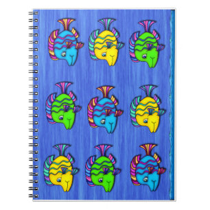 Pescados tropicales 1 cuaderno espiral