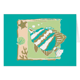 Pescados tropicales del ~ de la TARJETA