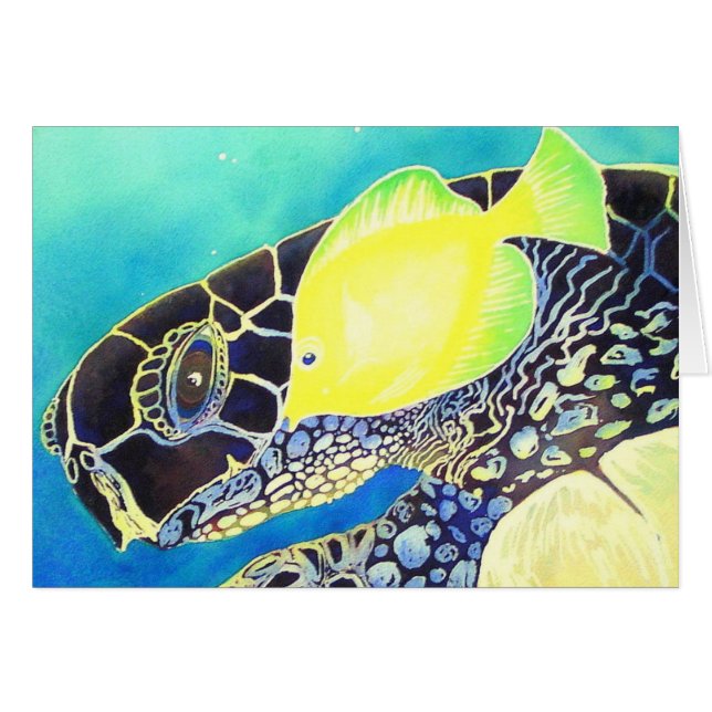 Pescados y tortuga (Anverso (Horizontal))