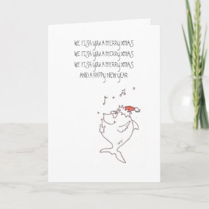 Pescamos u, NOSOTROS LE PESCAMOS FELIZ Navidad que
