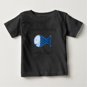 Pescando con la camiseta de papá Toddlers