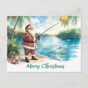 Pescando la Navidad con Santa Claus