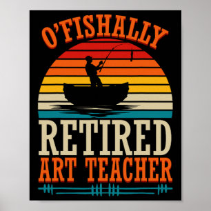 Pescando O'fishally Profesor de Arte Jubilado