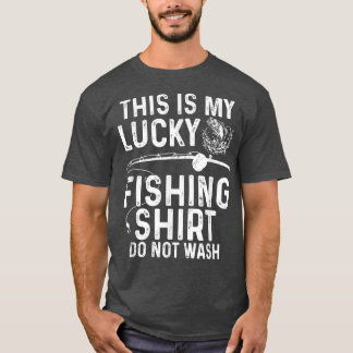 PescaNo Lavar Graciosas camisetas De Pesca Para Ho