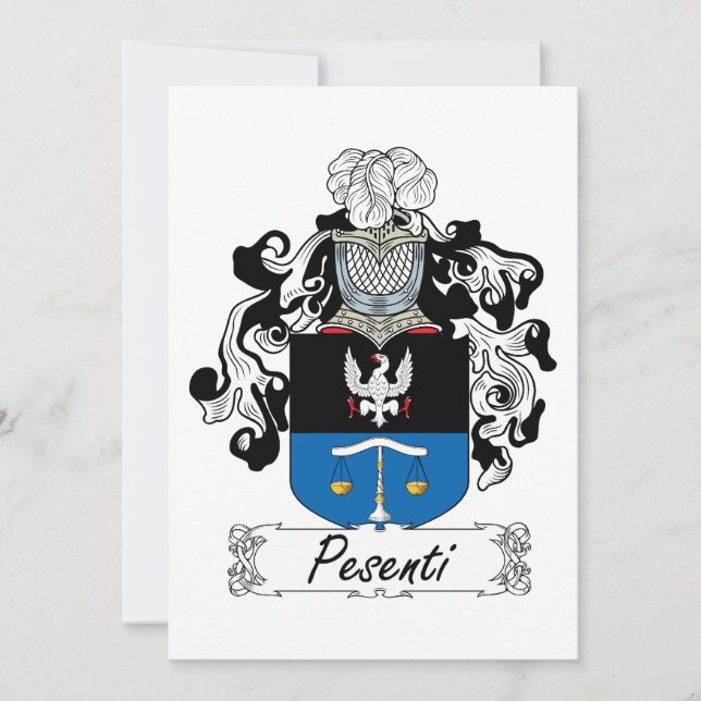 Pesenti Family Crest (Anverso)