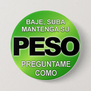 Peso de Baje Suba Mantega Su, botón de Preguntame