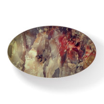 Peso del papel - Quartz en rojo del Log 3 Petrific