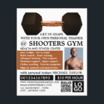 Peso del timbre, entrenador personal, publicidad d<br><div class="desc">Dumbbell Weight,  Entrenador Personal,  Volantes De Publicidad Gimnasio Por La Tienda De Tarjetas De Negocios.</div>