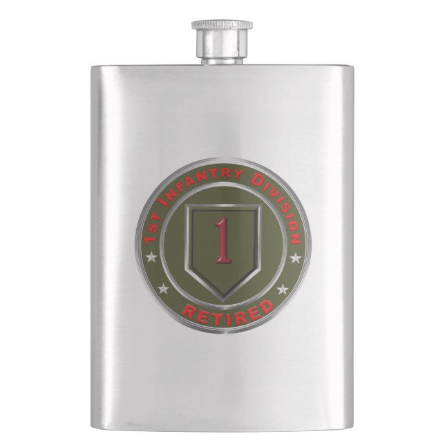 Petaca 1ª División de Infantería Retirada (Anverso)