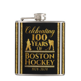 Petaca 100 Años De Hockey De Boston