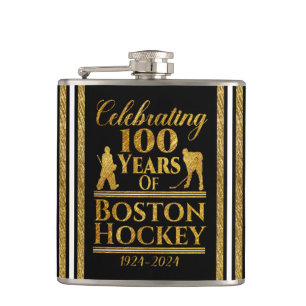 Petaca 100 Años De Hockey De Boston