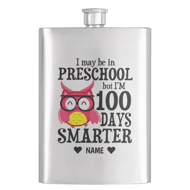 Petaca 100 días de escolaridad - Preescolar (Anverso)
