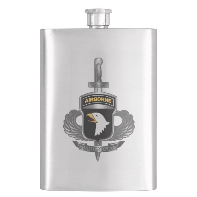 Petaca 101ª División Aérea "Veterano de Afganistán" (Anverso)
