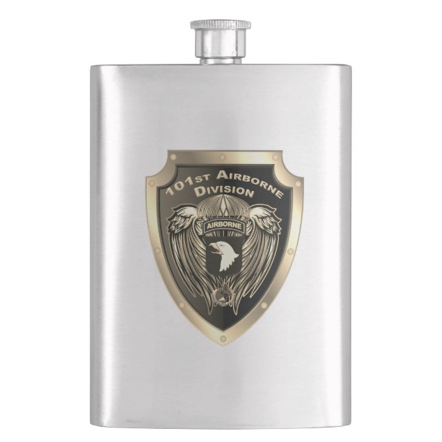 Petaca 101st Airborne Division  Frasco (Anverso)