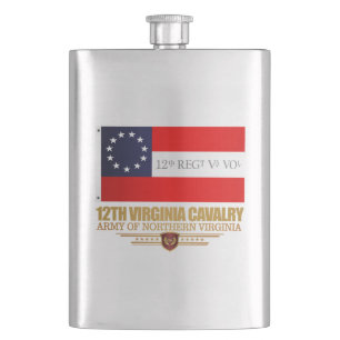 Petaca 12mo Caballería de Virginia (f10)