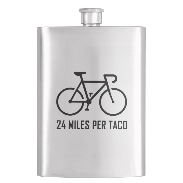 Petaca 24 millas por taco (Anverso)