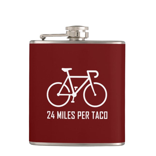 Petaca 24 millas por taco (Anverso)